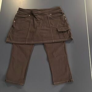 Athleta skirt with attached leggings